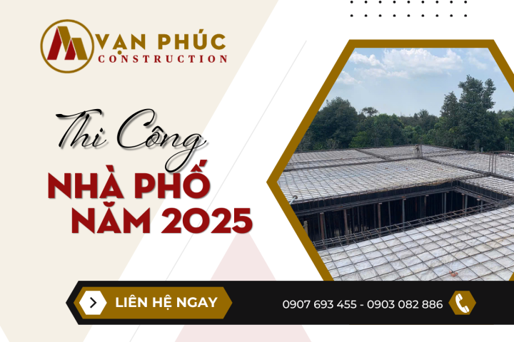 Thi Công Xây Dựng Nhà Phố Năm 2025